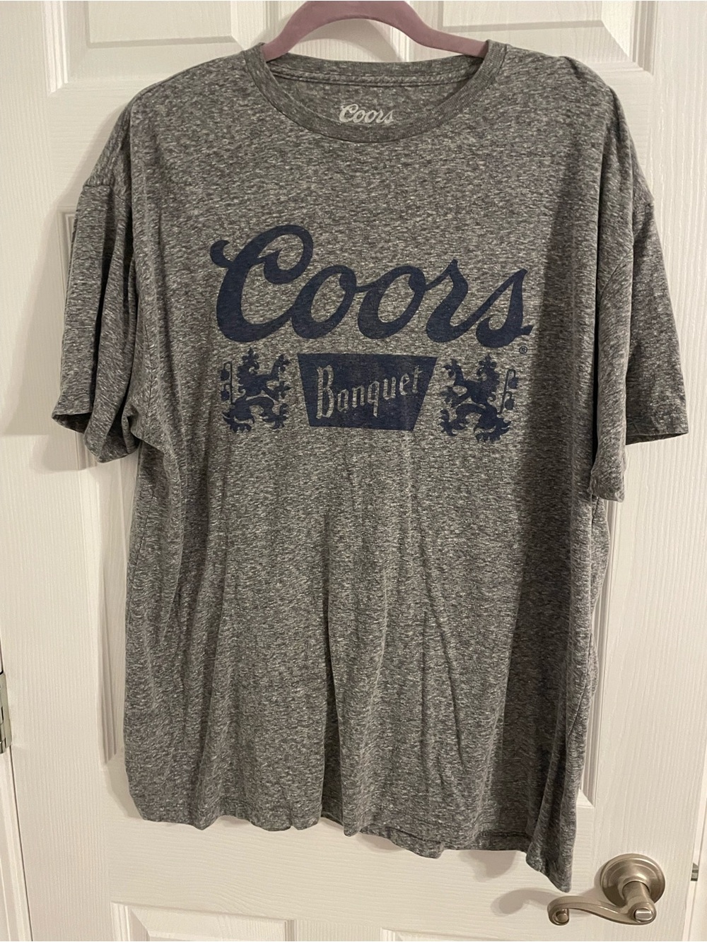Coors Gray Heather Short Sleeve Logo Tee